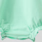 Green embroidery ruffle bubble