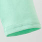 Green parade embroidery top
