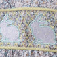 Floral bunny smocked bubble