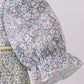Floral bunny smocked bubble