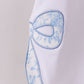 White MAMA bow applique mom&me top