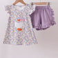 Goose Floral Appliqué Set