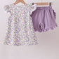 Goose Floral Appliqué Set