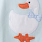 Goose Appliqué Shorts Set