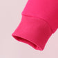 Magenta bow sequin mom&me sweatshirt