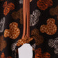 Brown character bamboo romper