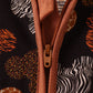 Brown character bamboo romper