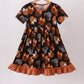 Brown character bamboo dress