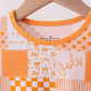 Tennessee floral checkered bamboo pajama set