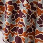Camouflage print bamboo gown