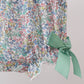 Sage bunny applique bloomer set