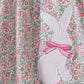Floral bunny applique ruffle dress