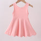 Pink scalloped active mom&me dress