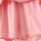 Pink scalloped active mom&me dress