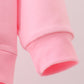 Pink hand-sewn bow mom&me sweatshirt
