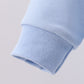Blue hand-sewn bow mom&me sweatshirt