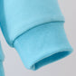 Blue bow hand-sewn mom&me sweatshirt