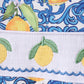 Lemon smocked ruffle bloomer set