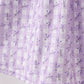 Lavender floral smocked ruffle dress