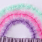 Purple lace rainbow ruffle dress