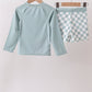 Sage Checker UPF Rashguard set