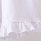 Blue Bow Smocked Embroidered Jacquard Set