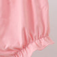 Pink Floral Smocked Bloomer Set