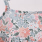 Pink Floral tiered Dress