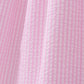 Pink stripe seersucker strawberry smocked dress