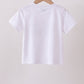 White Animal Embroidered Top
