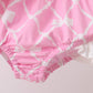 Pink Bow UPF Swim Set