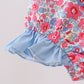 Pink Floral UPF Swim One-Piece