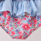 Pink Floral UPF Swim Set