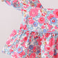 Pink Floral UPF Swim Set