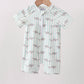 Green Stripe Shark UPF Swim One-Piece