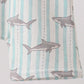 Green Stripe Shark UPF Swim One-Piece