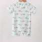 Green Stripe Shark UPF Swim One-Piece