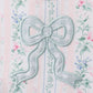 Bow Floral Applique Dress
