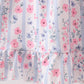 Pink Floral Bow Applique Bow Dress