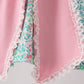 Pink Bow Floral Bloomer Set