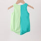 Blue Colorblock Bubble