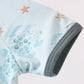 Blue Turtle Bamboo Romper