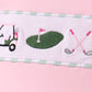Green Golf Embroidered Skorts Set