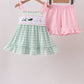 Green Golf Embroidered Ruffle Set