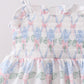 Blue Floral Bloomer Set