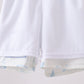 Blue Sailboat Embroidered Swim Trunks