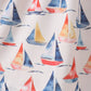 Blue Sailboat Embroidered Dress