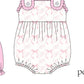 Pink Bow Print Bubble