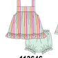Rainbow Stripe Bloomer Set