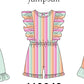 Rainbow Stripe Jumpsuit